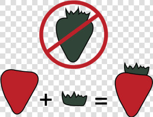 Strawberry Emoji Tracing Example  HD Png Download