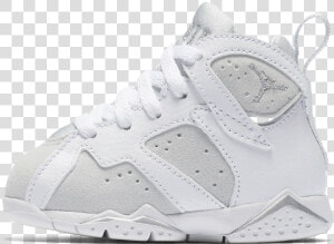 White Jordans Shoes For Baby Boy  HD Png Download