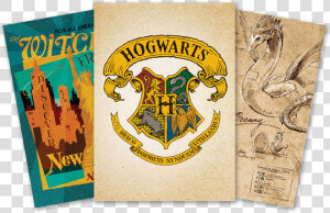 Hogwarts School Of Witchcraft And Wizardry Logo  HD Png Download