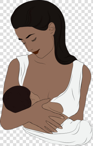 Woman Breastfeeding Png  Transparent Png