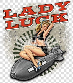 Transparent Pinup Girl Png   Lady Luck Pin Up Girl  Png Download