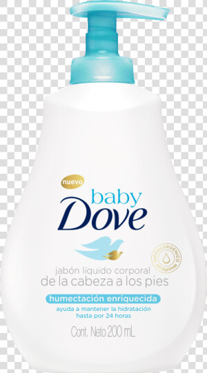 Baby Dove Jabón Liquido De La Cabeza A Los Pies Hidratación   Baby Dove Night Time  HD Png Download