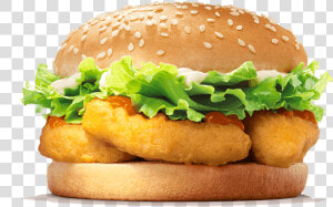 Chicken Nugget Burger  HD Png Download