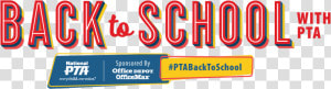 Back To School   Back To School Pta  HD Png Download