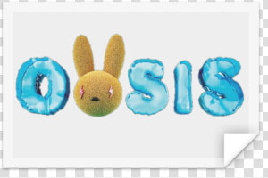 Oasis Rectangle Sticker   Cartoon  HD Png Download