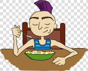 Mindful Eating For Kids   Tasting Food Clipart  HD Png Download