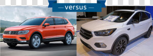 Volkswagen Tiguan Vs Ford Escape  HD Png Download