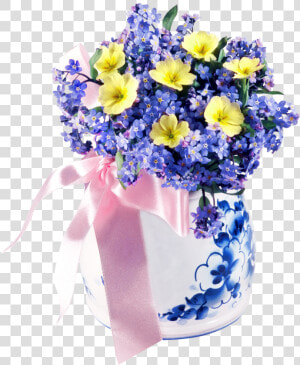 Flowers In A Vase   Flower Vase Long Hd Png  Transparent Png