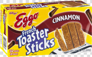 Cinnamon French Toast Sticks Eggo  HD Png Download