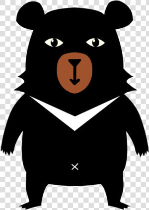 Cartoon bear formosan Black Bear   Formosan Black Bear Cartoon  HD Png Download