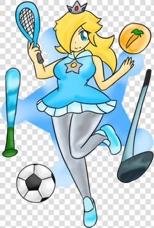 All Star Sports Image Transparent Stock Techflourish   Mario Sports Superstars Rosalina  HD Png Download