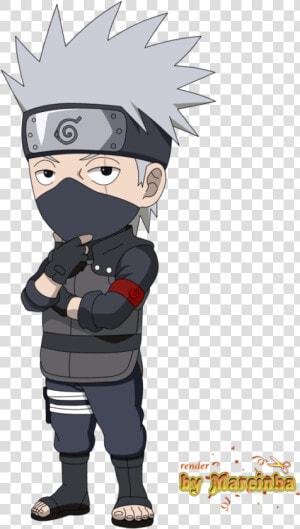 Kakashi Mangekyou Sharingan Chibi  HD Png Download