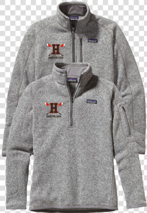 Harriton Crew Patagonia Better Sweater   Grey Patagonia Quarter Zip  HD Png Download