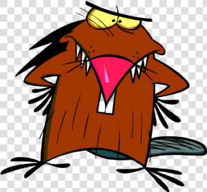 Clip Art Royalty Free Download Daggett Beaver Pinterest   Dag Angry Beavers  HD Png Download