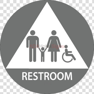 Ca Door Family Handicap Restroom   Disabili  HD Png Download