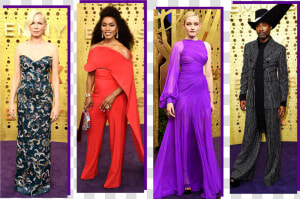 Emmys 2019 Red Carpet All The Dresses Fashion   Fashion At The Emmys 2019  HD Png Download