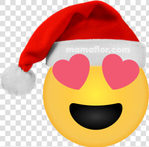 Emoji Enamorado   Emoji Navideños  HD Png Download