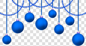  ftestickers  christmas  ornaments  garland  blue   Christmas Ornament Transparent Background  HD Png Download