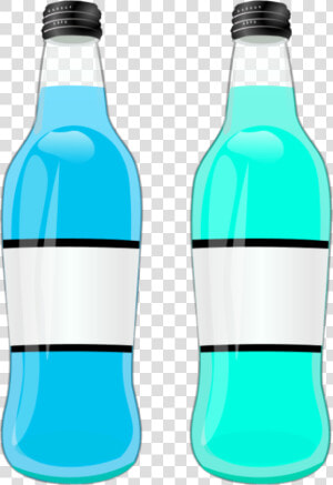 Transparent Water Bottle Clip Art   Two Bottle Of Water Clip Art  HD Png Download