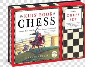 Kids Book Of Chess And Chess Set  HD Png Download