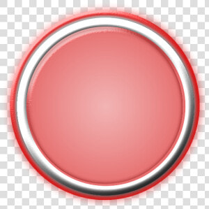 Red Button With Internal Light And Glowing Bezel   Neon Light Button Png  Transparent Png