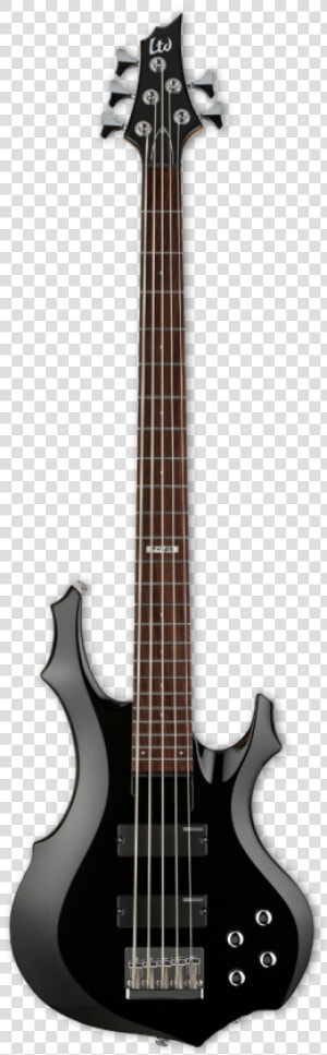 Esp Ltd F 105 Black Bass Guitar   Esp Ltd F105  HD Png Download