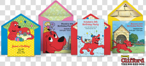 Clifford Online Invitations   Clifford The Big Red Dog  HD Png Download