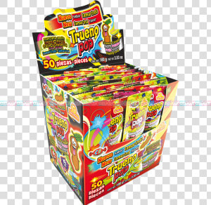 Las Delicias Trueno Pop 18 50   Box  HD Png Download