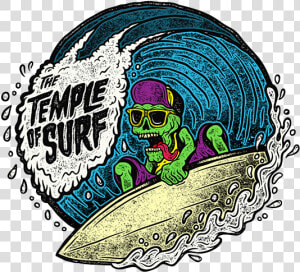 Surf Surfing Fremantle Skull Club Football Illustration   Surf Illustration  HD Png Download