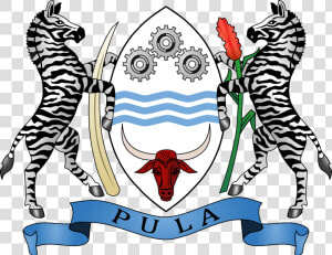 File Coat Of Botswana   Botswana Coat Of Arms  HD Png Download