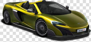 Green Mclaren 675lt Spider Super Car   Mclaren 675 Lt  HD Png Download