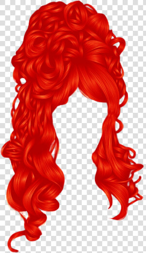 Red Wig Png Red Hair Transparent Background   Red Hair Transparent Background  Png Download