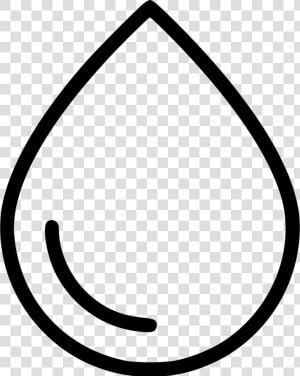 Drawing Raindrops Blood   Blood Drop Line Drawing  HD Png Download