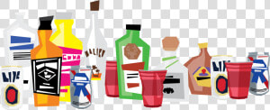 Distilled Beverage Non alcoholic Drink Clip Art   Alcohol Bottles Clipart Png  Transparent Png