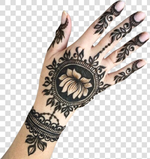 Transparent Henna Clipart   Tattoo Hand Designs Png  Png Download