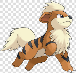 Pokemon Growlithe  HD Png Download