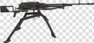 Machine Gun Clipart High Powered   Machine Gun On Tripod  HD Png Download