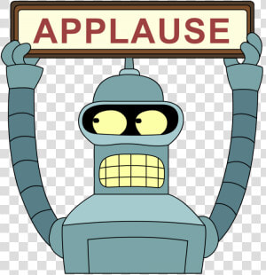 Futurama Bender Applause  HD Png Download