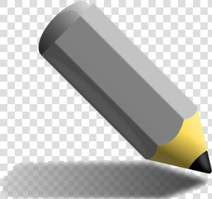 Gray Crayon Pencil Colored Angle Technology Transparent   Clipart Green Pencil  HD Png Download