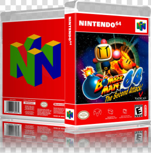 Bomberman 64 Second Attack Nintendo 64 N64   Png Download   Bust A Move 99 Nintendo 64 Cover  Transparent Png