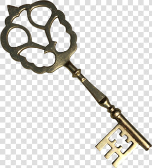 Vintage Decorative Solid Brass Skeleton Key   Skeleton Key Png  Transparent Png