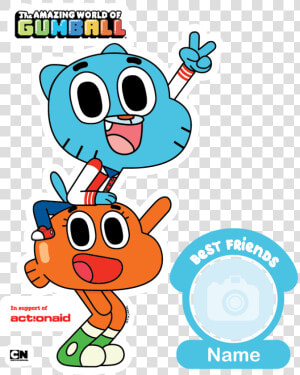 Amazing World Of Gumball   Amazing World Of Gumball Best Friends  HD Png Download