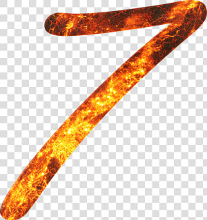 Number  7  Fire  Font  Training  Seven  Learn  Gloss   7 Fire Png  Transparent Png