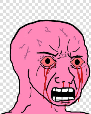 Pink Wojak  Hd Png Download   Pink Wojak  Transparent Png