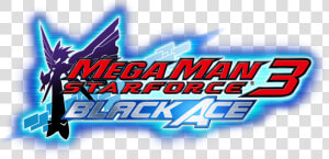 Megaman Star Force 3 Black Ace Logo  HD Png Download