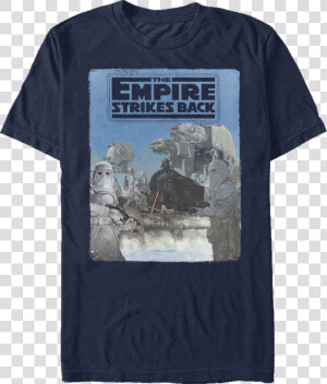 The Empire Strikes Back Star Wars T shirt   Star Wars Empire Strikes Back  HD Png Download