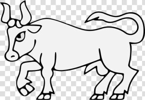 Bull Passant Clipart   Png Download  Transparent Png