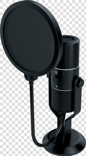 Recording Microphone Png   Razer Seiren X Pop Filter  Transparent Png