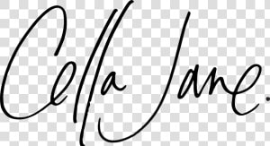 Cella Jane Logo   Calligraphy  HD Png Download