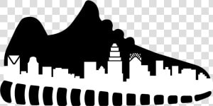 Transparent Charlotte Skyline Silhouette Png   Silhouette  Png Download